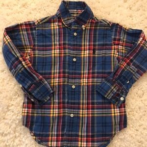 Ralph Lauren 3t long sleeve dress shirt